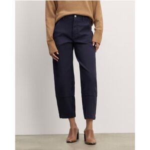 Everlane Utility Barrel Pants NWT - Navy - Size 14